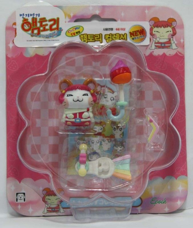 Hamtaro Hamutaro Hamster Figure & Accessories Set  Rosy