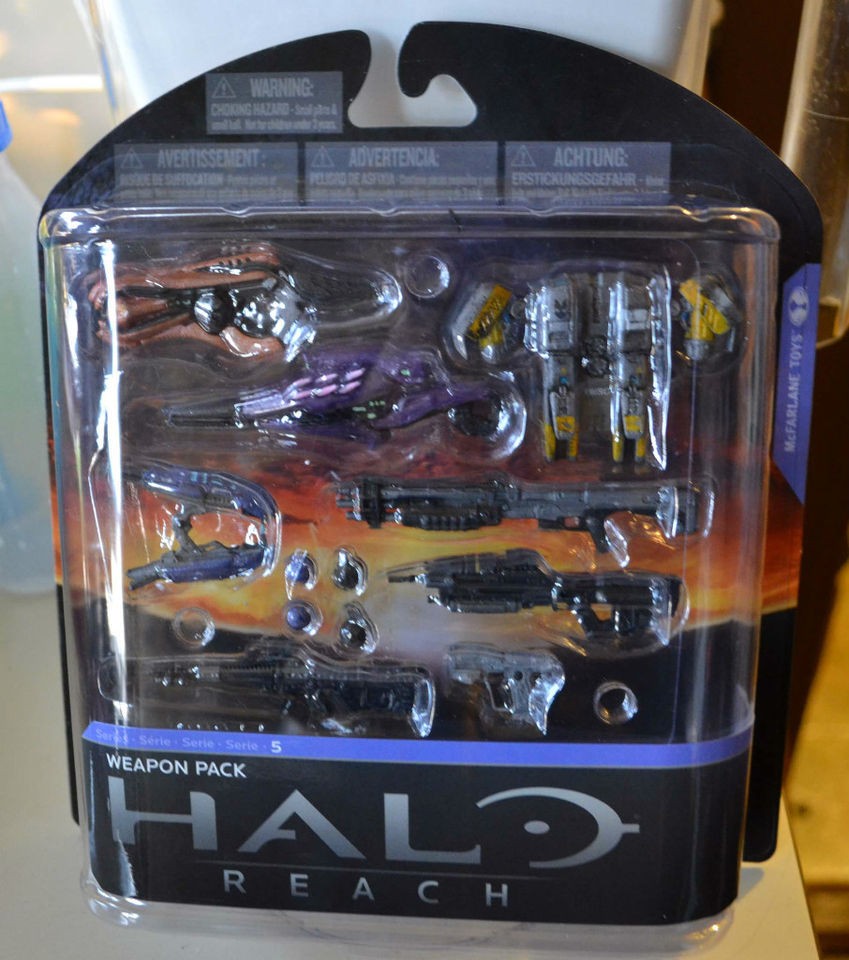 McFARLANE HALO REACH WEAPON PACK SERIES 5 ~12 PARTS NEW NEW