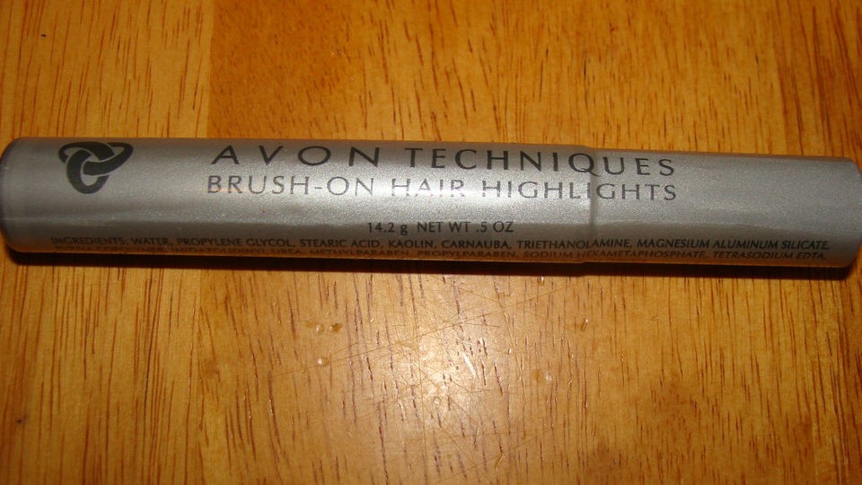 Avon Techniques Brush On Hair Highlights Shiny Penny .5 Oz New