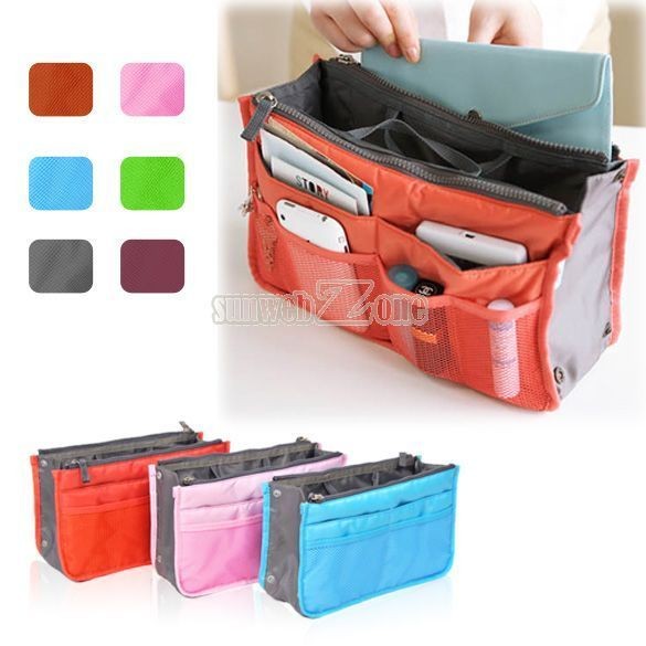   Travel Insert Handbag Organiser Purse Large liner Organizer Tidy Bag