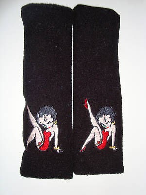 Pair of STAR BETTY BOOP car seat belt covers