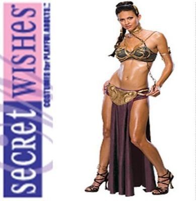 NWT SECRET WISHES Halloween Sexy Princess Leia Slave Girls Dance 