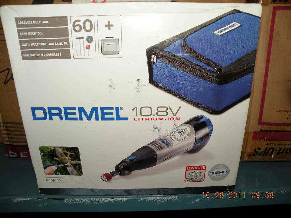 NEW DREMEL 10.8V LITHIUM ION 8000 60 HAND TOOL NIB