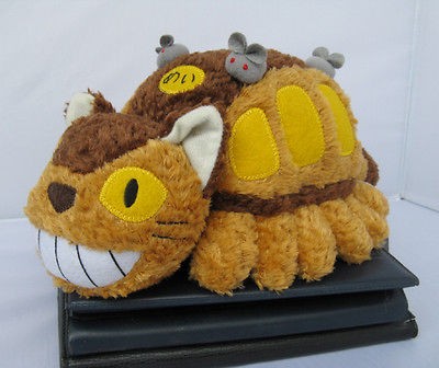 12 My Neighbor Totoro Ghibli Plush Cat Bus Plush Doll