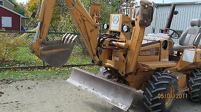 DITCH WITCH R65G 4x4, ES24 EARTH SAW ROCK SAW TRENCHER RUNS GREAT NO 