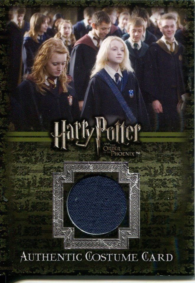 Harry Potter Order Of The Phoenix Costume Card C14 Ravenclaw Robes 