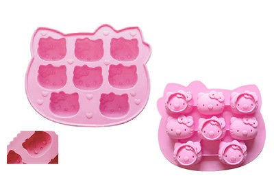 Hello Kitty Silicone Chocolate/Ice/?Jelly/Pudding Cube Mould Mold Tray 