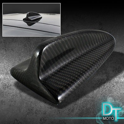   E90 E92 E82 M3 STYLE CARBON FIBER SHARK FIN ROOF ANTENNA w/ 3M TAPE