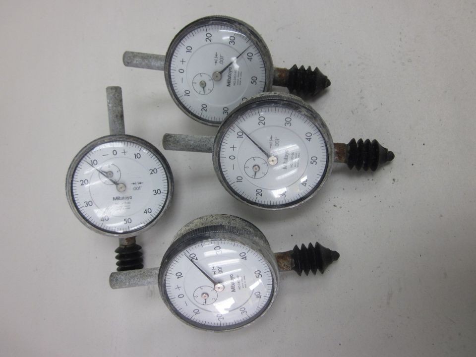 LOT MITUTOYO 2415 60 DIAL GAUGE INDICATOR 0.001IN 0.50IN RANGE 59027