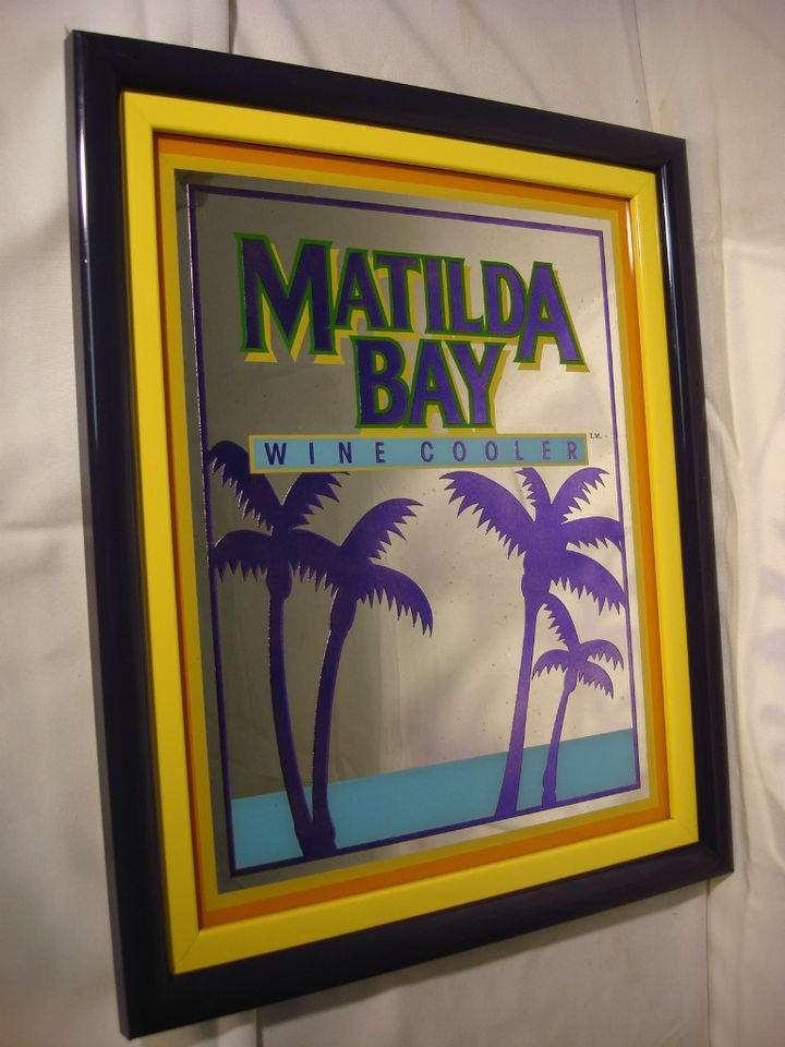 E40 MATILDA BAY BEER SIGN WINE COOLER RARE BAR SIGNS ADVERTISING 