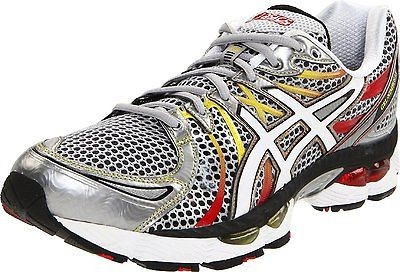 Asics Mens Gel Nimbus 13    Lightning/Wh​ite/Fire (T142N.9301)