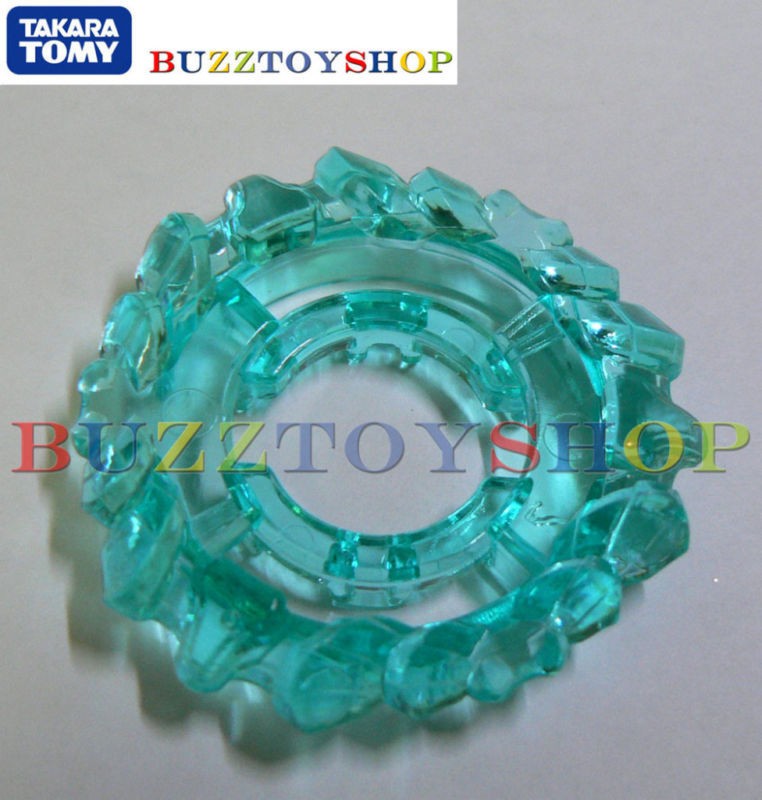 Metal BeyBlade Fusion Parts 57B Aries Clear Wheel