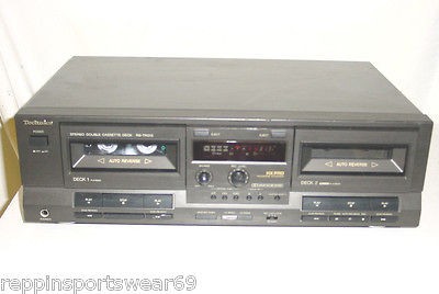   RS TR313 Dual Auto Reverse Cassette Deck Player Recorder HX Pro