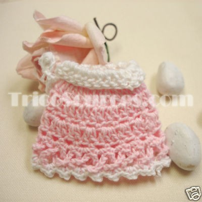 Hand Made Baby Shower Favor Girl Skirt 1.75 6 Pcs/Pack