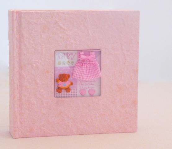 Baby Shower Girl Pink New Born 100 Pic Photo Album Gift Teddy Dear N 