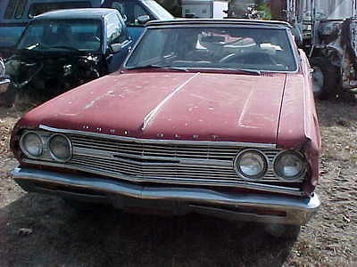 1965 chevelle convertible 2dr project car parts car malibu parts ss 