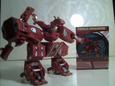 Bakugan 7 in 1 Maxus Dragonoid, Ultimate Monster Warrior with Card