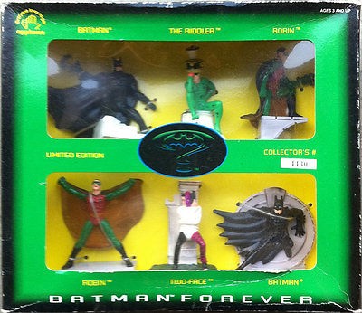 Batman Forever PVC Set of 4 Action Figure Applause Toy