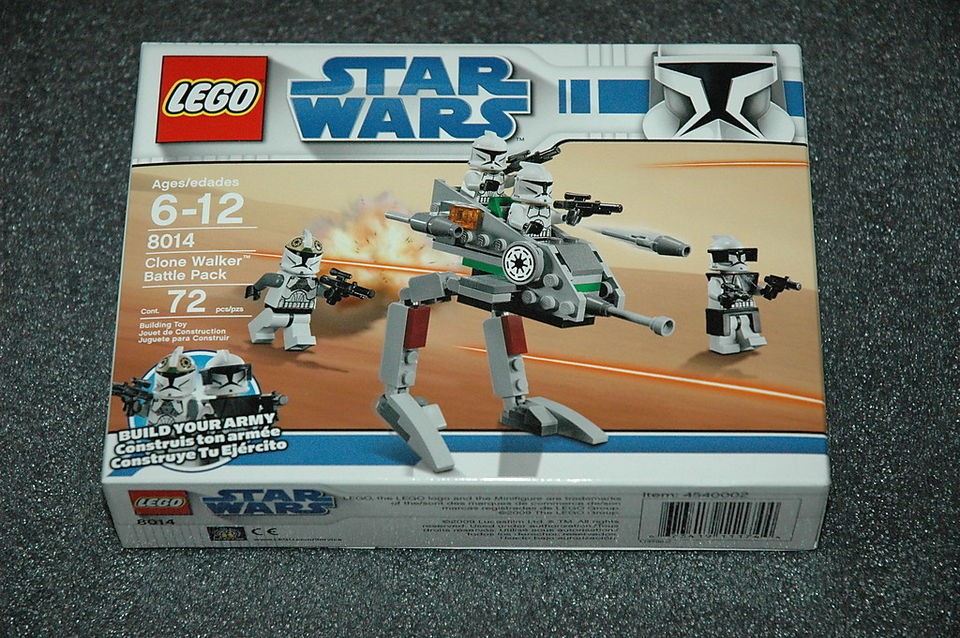 LEGO Star Wars 8014 Clone Walker Battle Pack NISB OOP HTF Army Builder