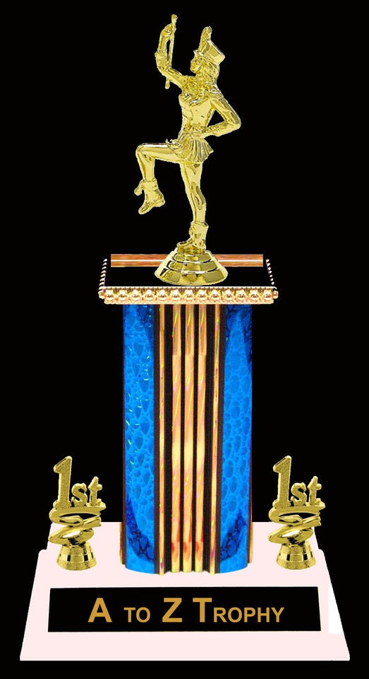 MAJORETTE TROPHY BATON TWIRLING DANCE AWARD FREE ENG