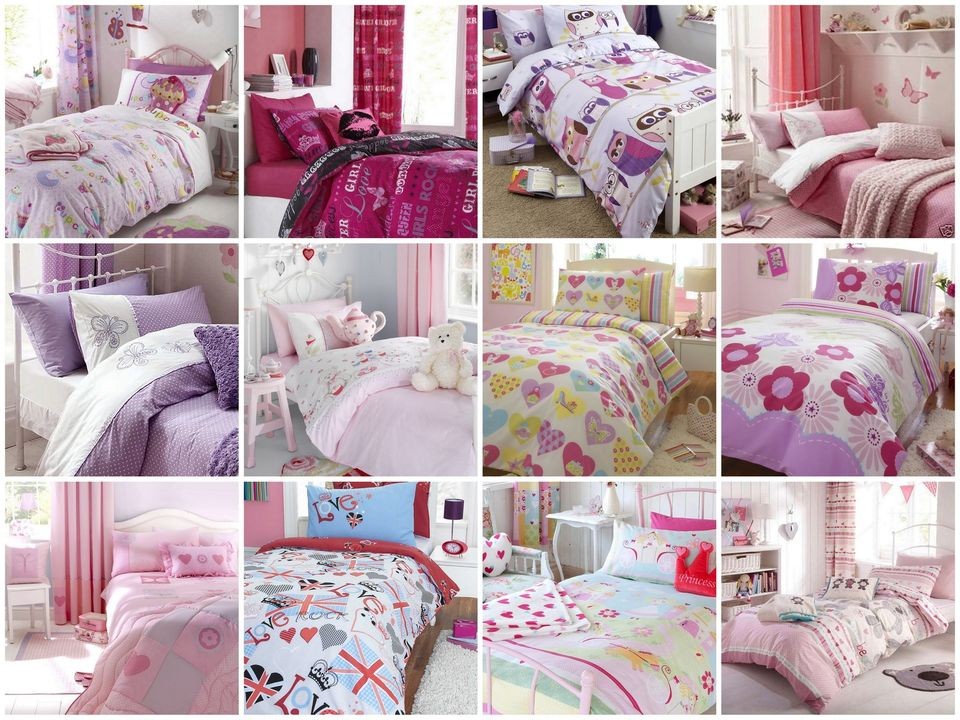   Duvet Cover Bedding Sets Single & Double Sizes. Kids Bed linen. New