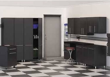 UltiMATE Garage Cabinet GA 08 3 Door Partitioned Wall Cabinet