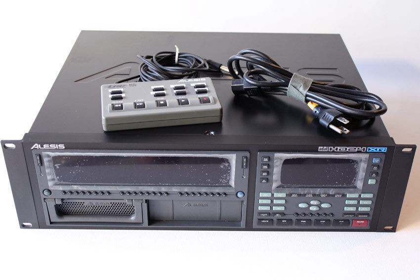 ALESIS HD24XR RECORDER + NEW 160GB HD + XTRA HD + REMOTE CLEAN HD24 