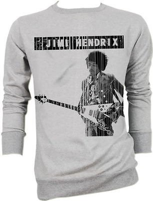 Jimi Hendrix Experienced Vtg Retro Sweater Jacket S,M,L