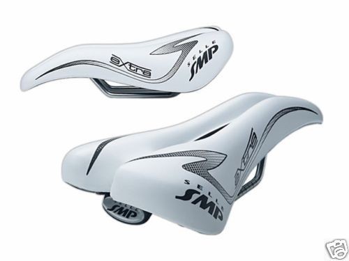 Selle SMP Extra Cycling Saddle White Split Bike Seat