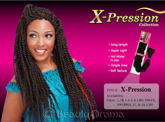 xpression hair in Womens Hair Extensions