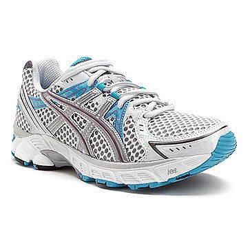   Gel 1170 Running Shoe Womens 9.5 WIDE White/Lightnin​g/Ice Blue