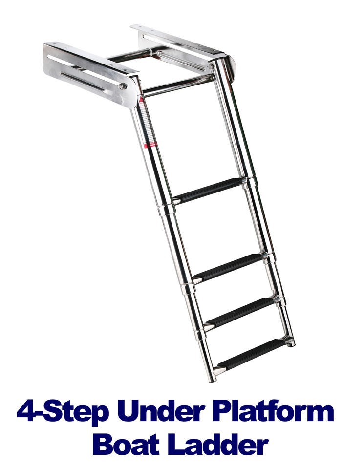 telescoping boat ladders