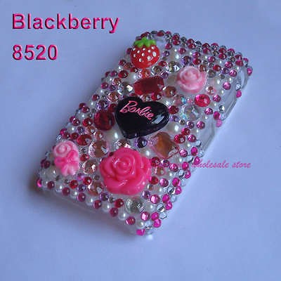   Bling Phone Cover Blackberry Curve 8520 8530 9300 9330 Case Skin