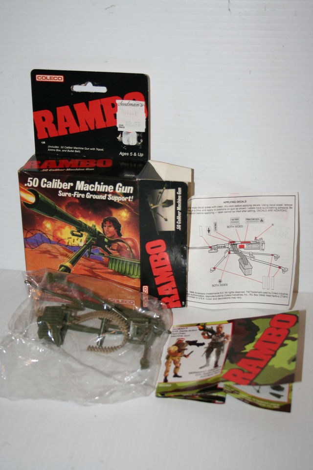 12,coleco,figure,figures,toy,MOC,MIB,playset,game,games rambo