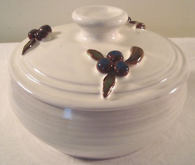 Rackliffe Blue Hill Pottery Blueberry Bowl Casserole