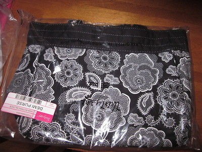 THIRTYONE Thirty One 31 Gifts DEMI PURSE Botanical Lace NEW RETIRED