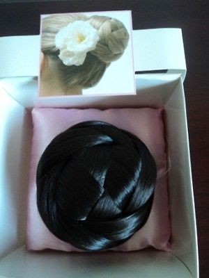 Cherish/908 Braided Bun Hairpiece by Easihair/Jon Renau in Browns 