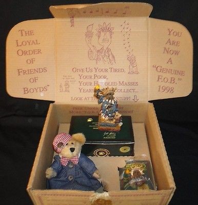 Friends of Boyds 1998 Sweet Land Li Bear Ty w Box Retired Bear 