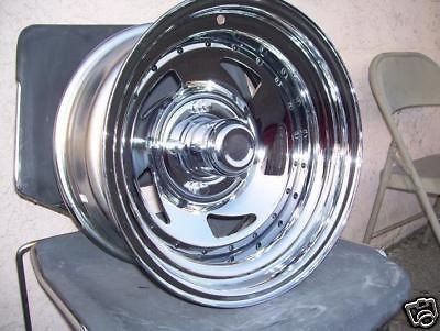 15 CHROME WHEELS CHEAP FORD VAN E1500 5x5.5