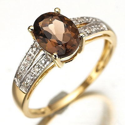 brown sapphire ring