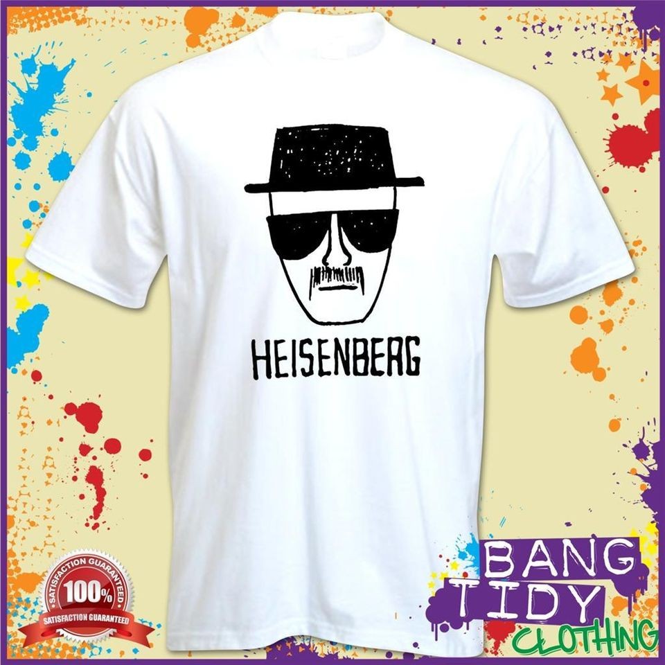 Inspired by Breaking Bad Mr Walter White Heisenberg Sketch Mens T 