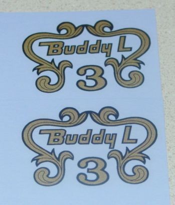 buddy l decals in Vintage Manufacture (Pre 1970)