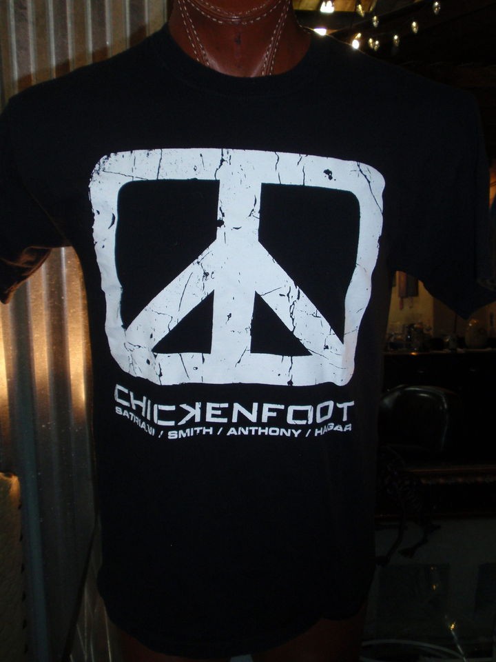 Chickenfoot Black Large T shirt Sammy Hagar Anthony Smith Satriani