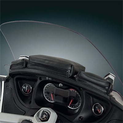 CAN AM SPYDER WINDSHIELD DASH TRI POUCH by HOPNEL H41 152BK