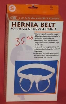 champion lightweight hernia belt for single or double hernia c 5 Large