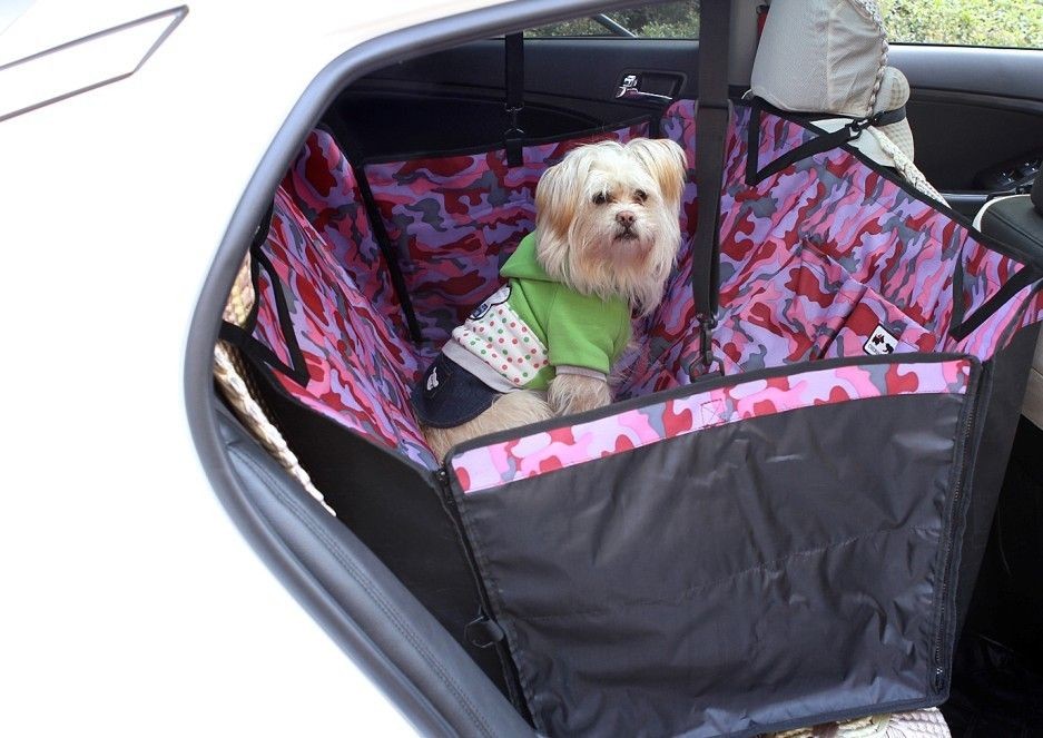 Pet Dog Car Back Seat Cover Pet Mat Blanket Hammock Cushion Protector 