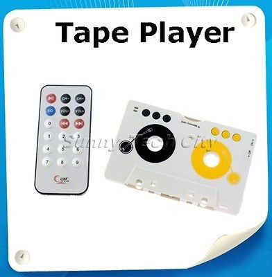 Car Telecontrol Tape Cassette SD/MMC  Adapter Player