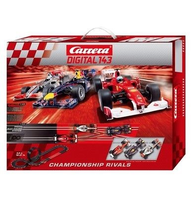 Carrera 40015 Digital 143 Championship Rivals Slot Car Race Set 