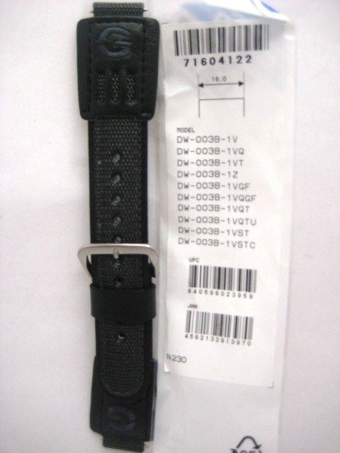 CASIO WATCH BAND 71604122 BAND DW 003B 1V