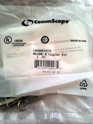   Systimax M81BNC   B Coupler Kit Coax 108009424 with 4 Collars